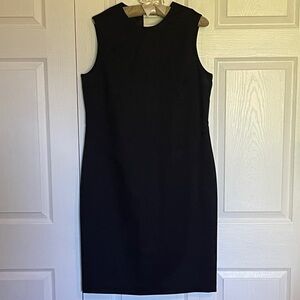 Harve Benard Elegant Black Midi Dress